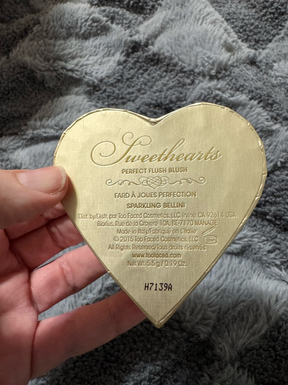 Too Faced Sweethearts Perfect Flush Blush - Sparkling Bellini - Picture 3 of 3